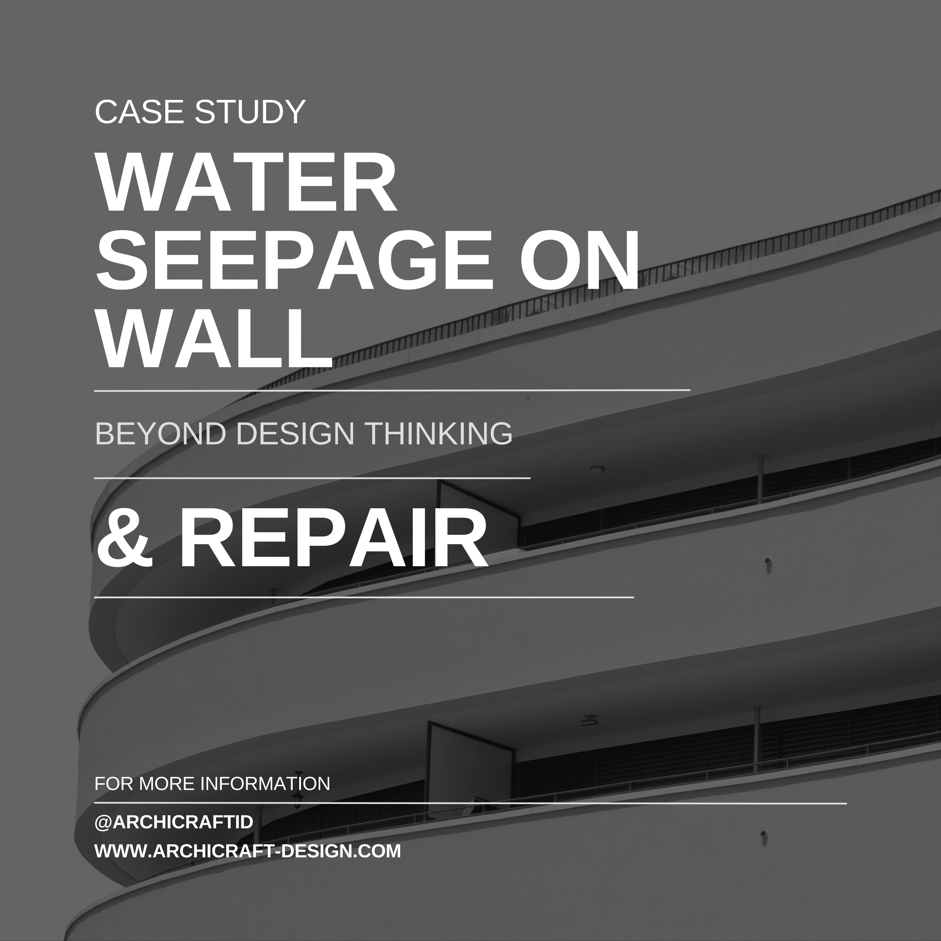 Water seepage & repair