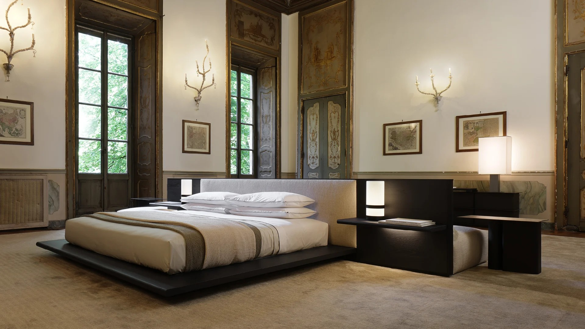 Lanai Bed: Italian Craftsmanship Meets Contemporary Bedroom Design