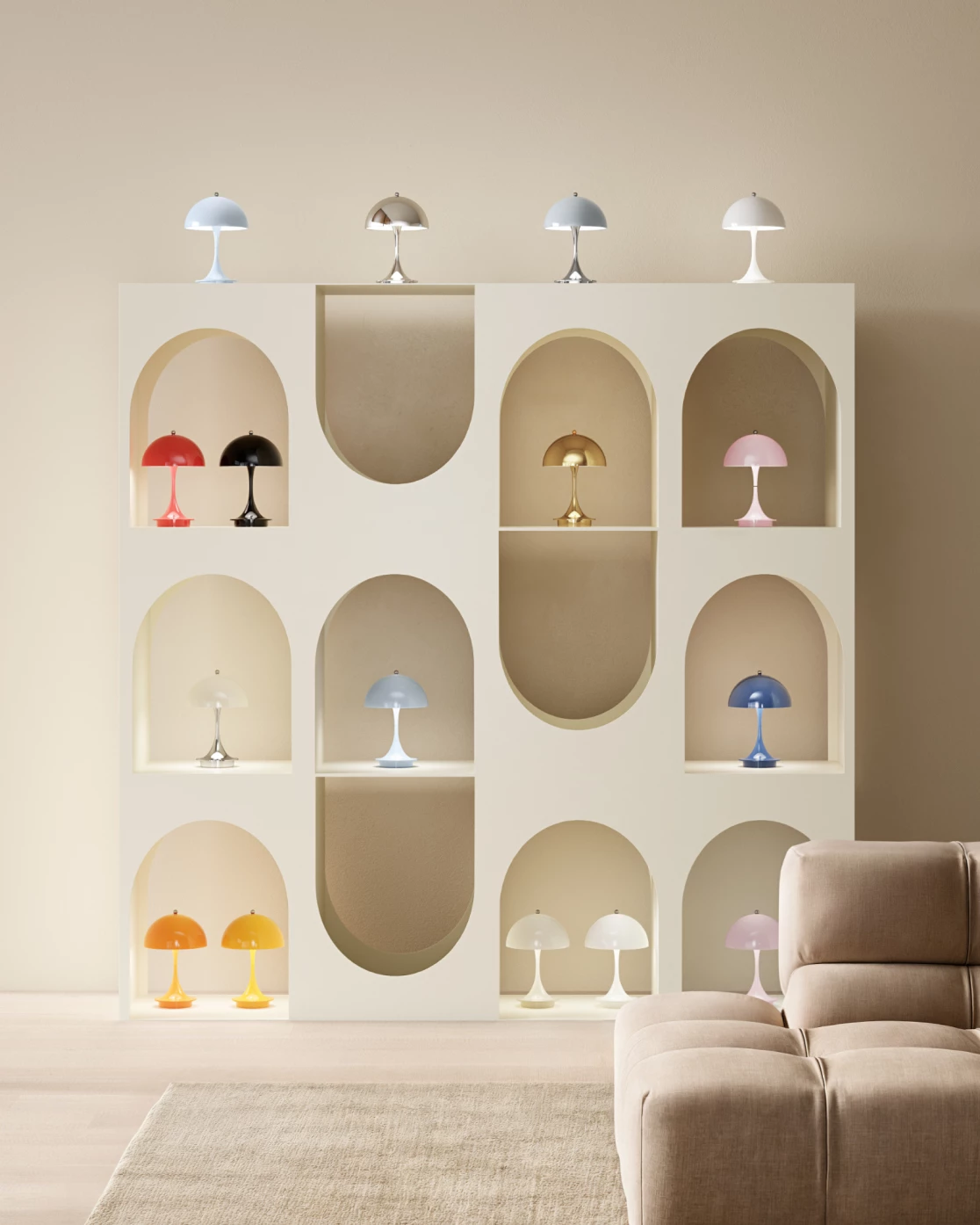 Panthella Table Lamp: A Timeless Icon of Soft Scandinavian Lighting