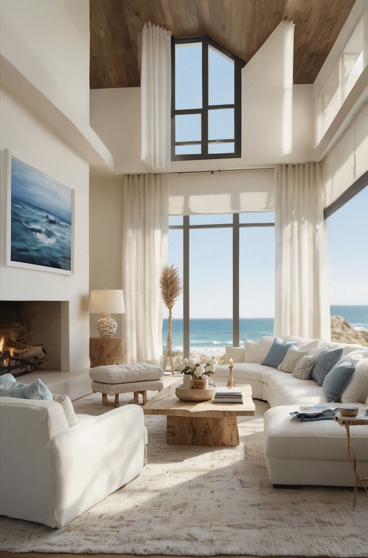 The Art of Coastal Interior Design: Creating Elegant, Light-Filled Living Spaces