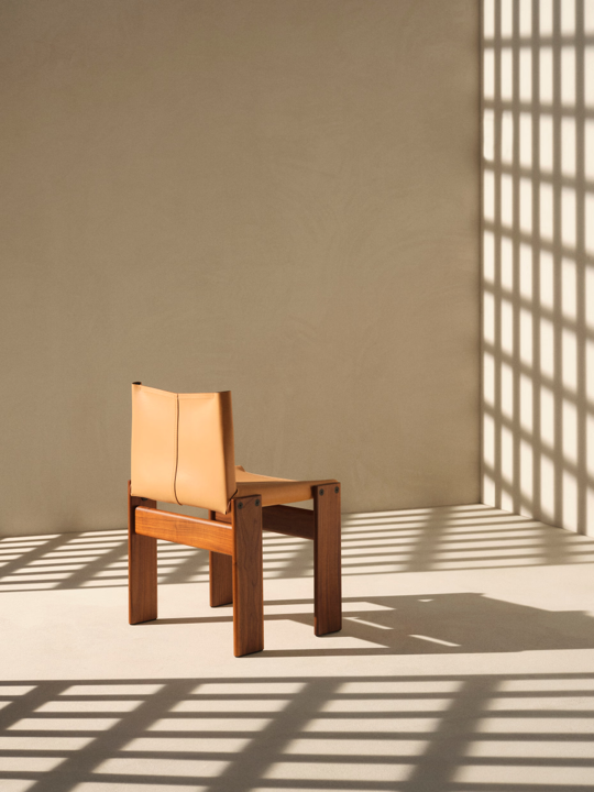 The Monk Chair: A Meditation in Wood and Leather