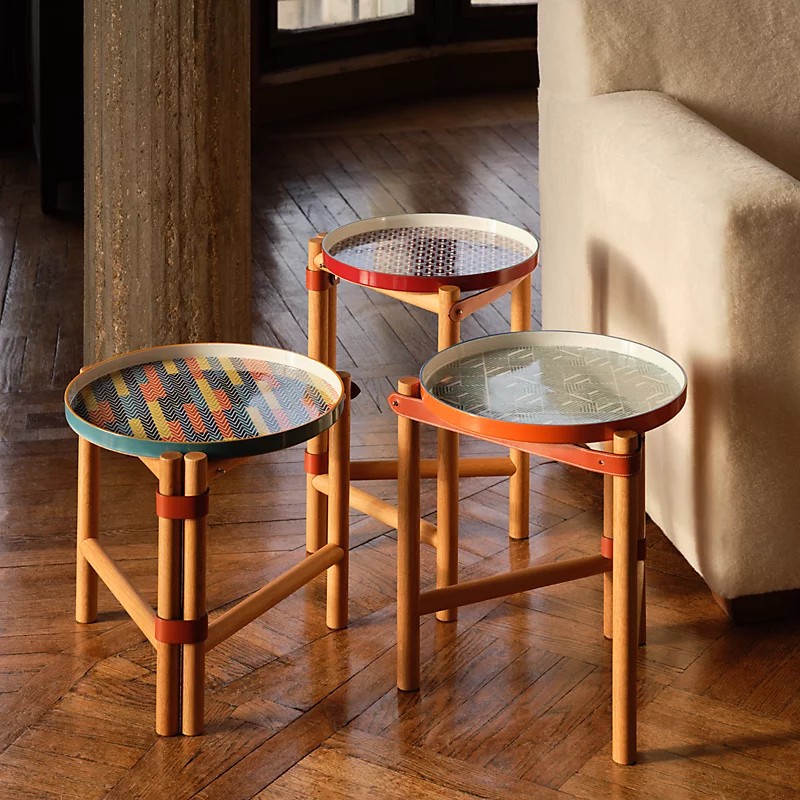 The New Language of Luxury Living: Les Trotteuses d’Hermès Occasional Table
