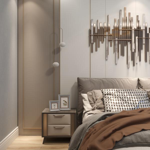 Modern Elegance: A Dreamy Bedroom Oasis