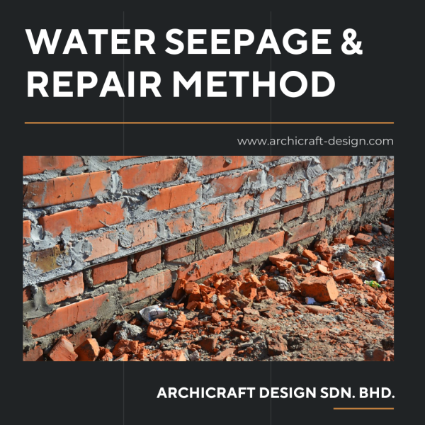 Project Management & Building Construction - Water Seepage & Repair Method